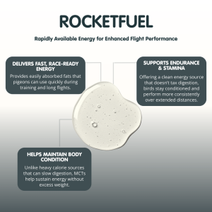 ROCKETFUEL MCT Energy Oil for Racing Pigeons - Image 3